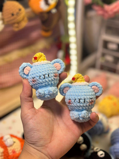 Cute Crochet Animal Keychains, Crochet Keychain, Handmade Amigurumi Plush Bag Charms, Tiny Stuffed Animal Gifts, Friend Gift, Birthday gift