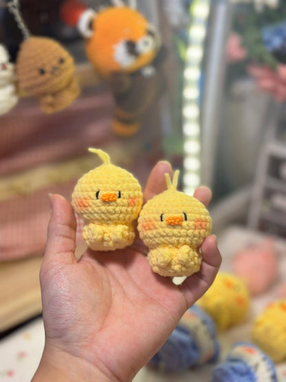 Cute Crochet Animal Keychains, Crochet Keychain, Handmade Amigurumi Plush Bag Charms, Tiny Stuffed Animal Gifts, Friend Gift, Birthday gift