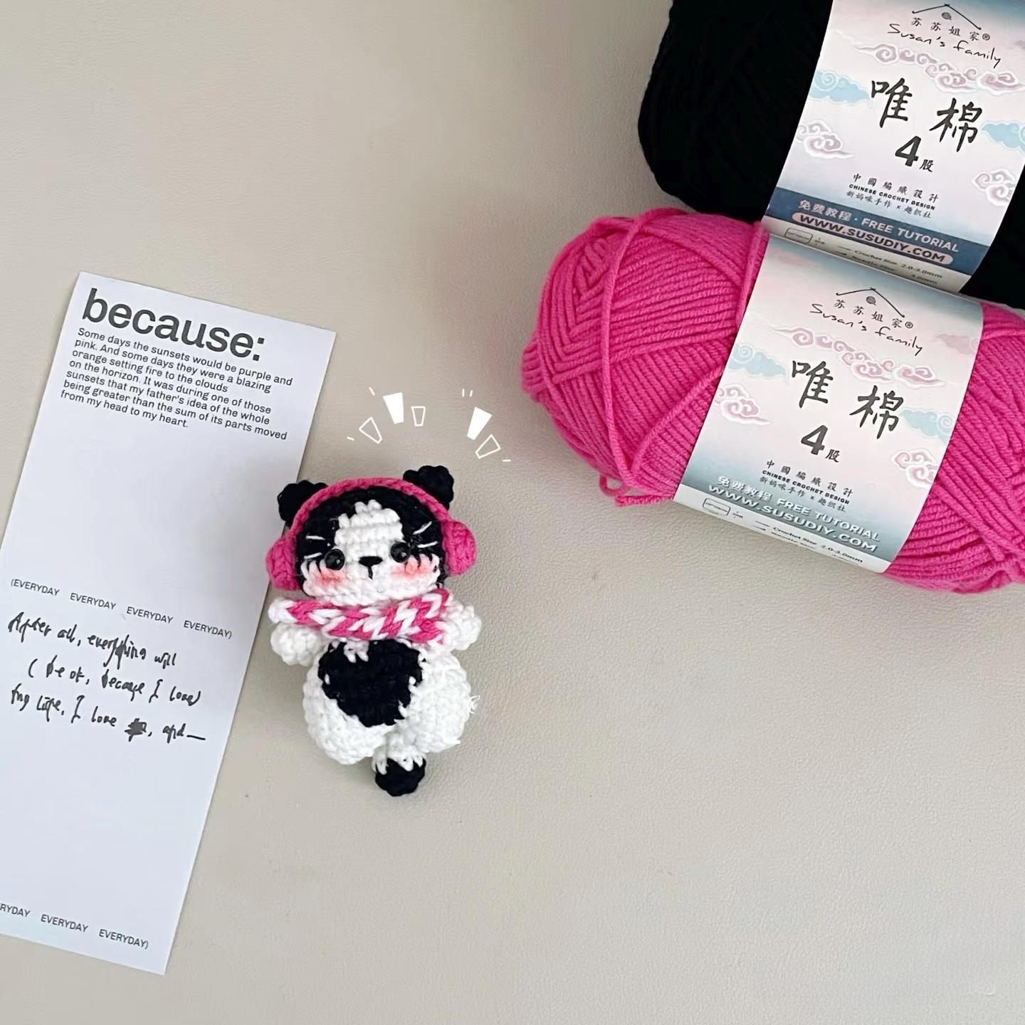 Crochet mini cat keychain, Cute Gift for Cat Lovers, Soft chubby kitty, Car Keyring, Bag Decoration,Amigurumi, Crochet Cat Stuffed Animal,