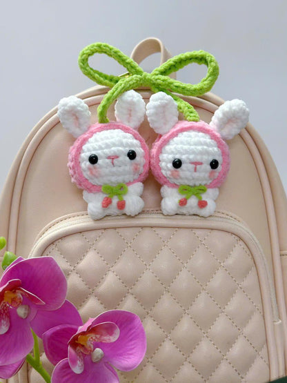 Cute Crochet Rilakkuma Bear Plush, Handmade Amigurumi Bear Toy, Mini Crochet Bear, Kawaii Bear Plushie, Gift for Bear Lovers